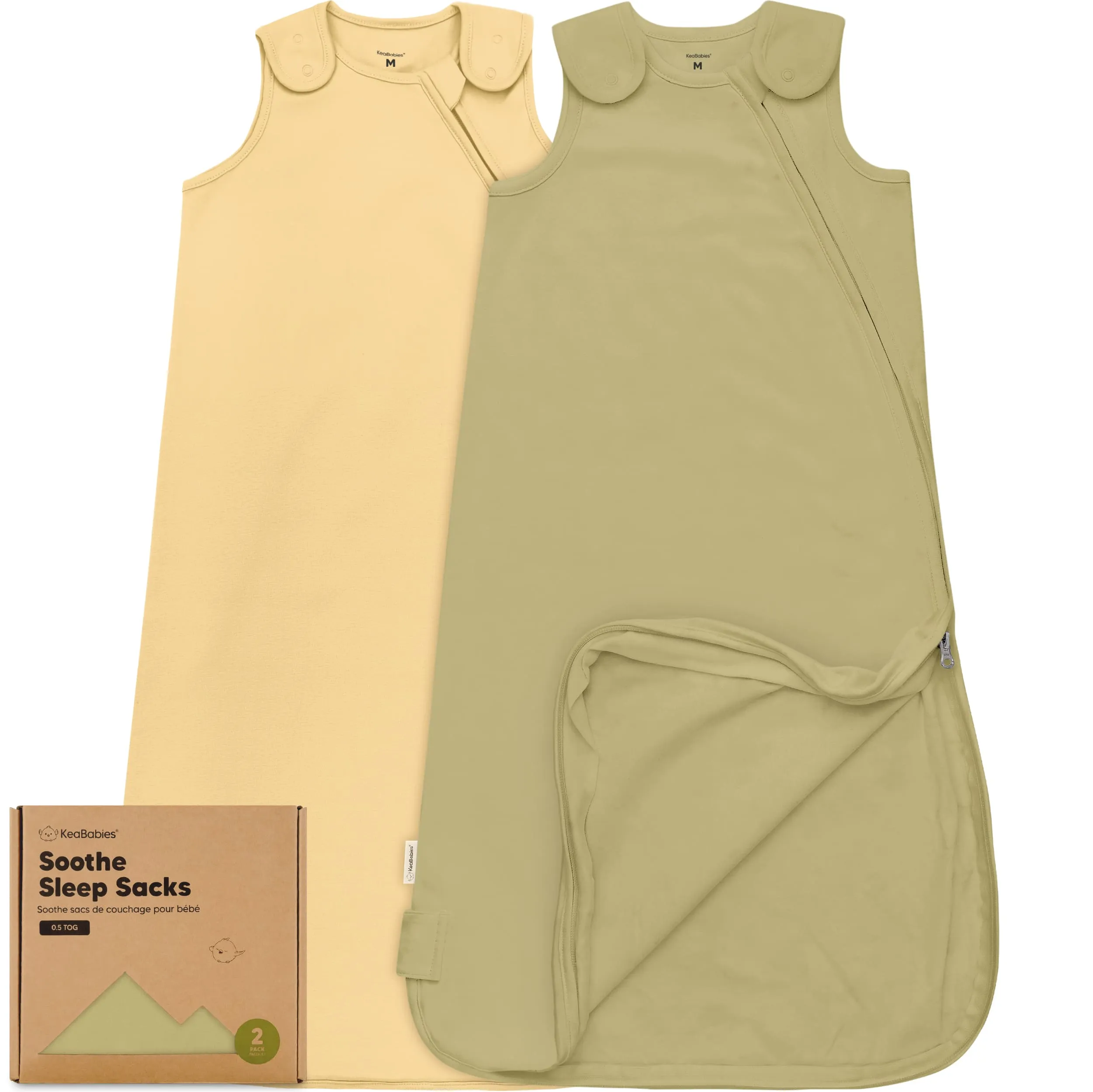 2-Pack Soothe Sleep Sacks (Avocado)