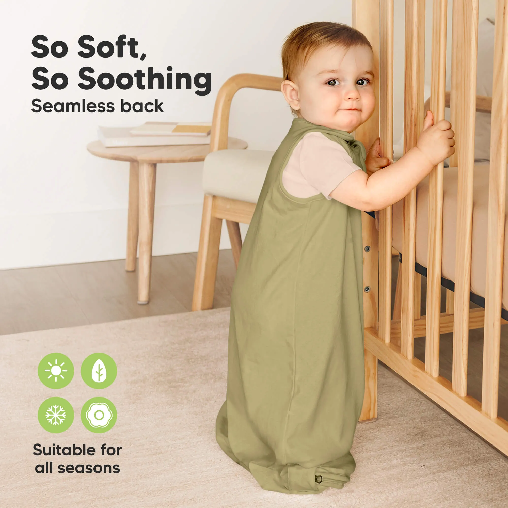 2-Pack Soothe Sleep Sacks (Avocado)