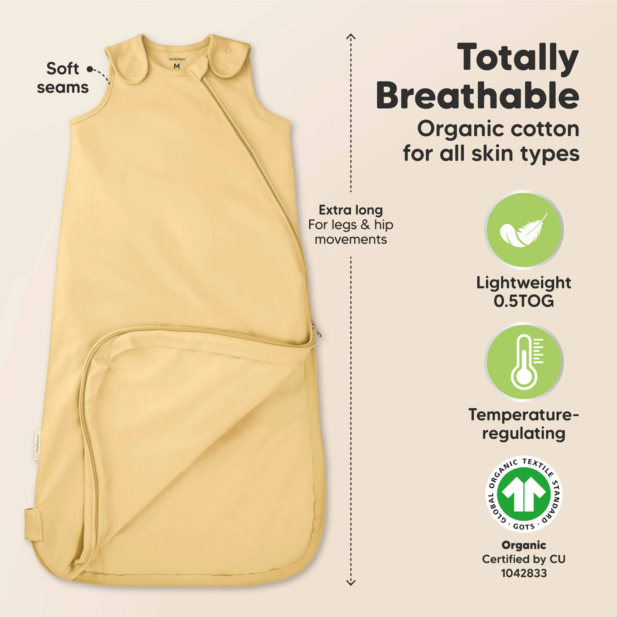 2-Pack Soothe Sleep Sacks (Avocado)