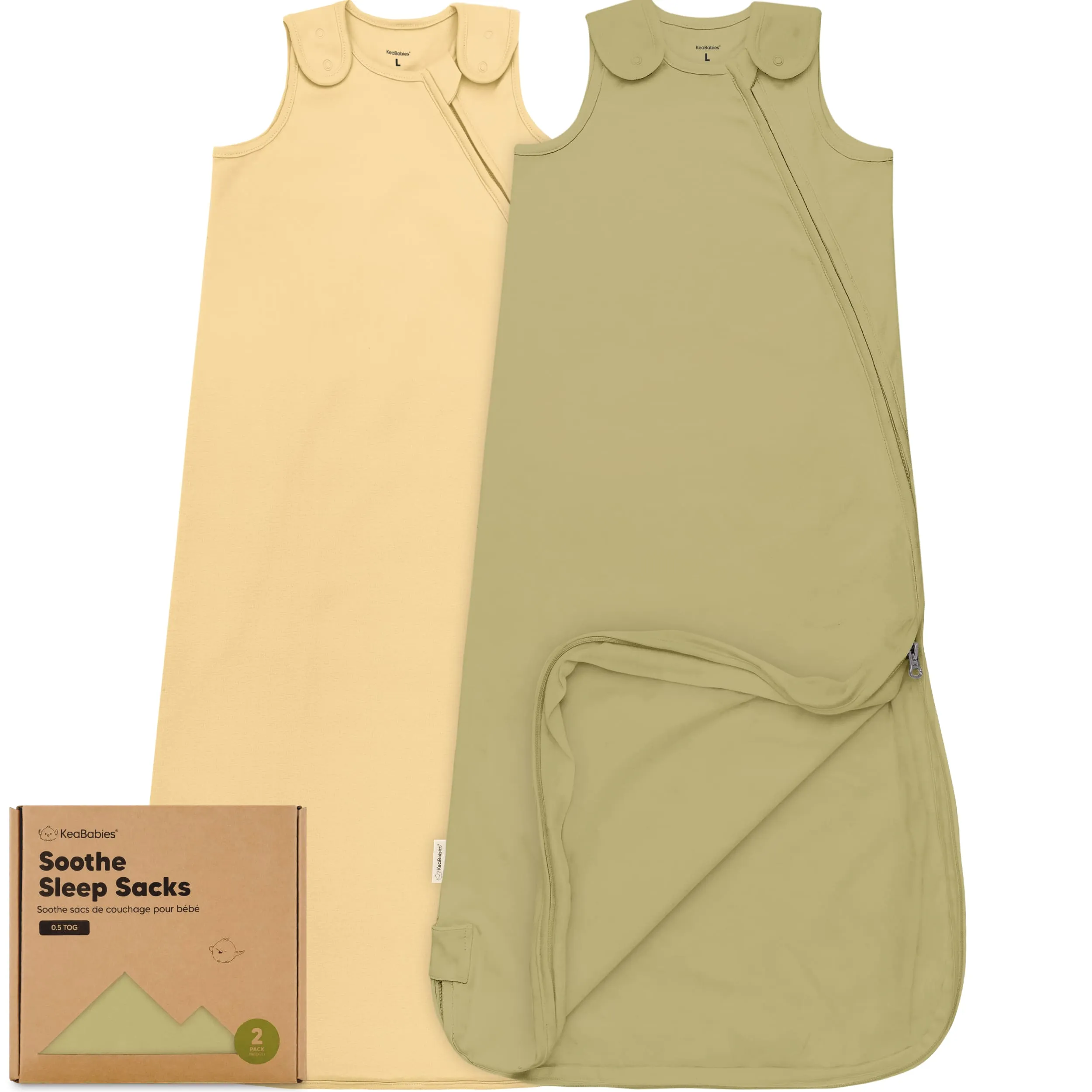 2-Pack Soothe Sleep Sacks (Avocado)
