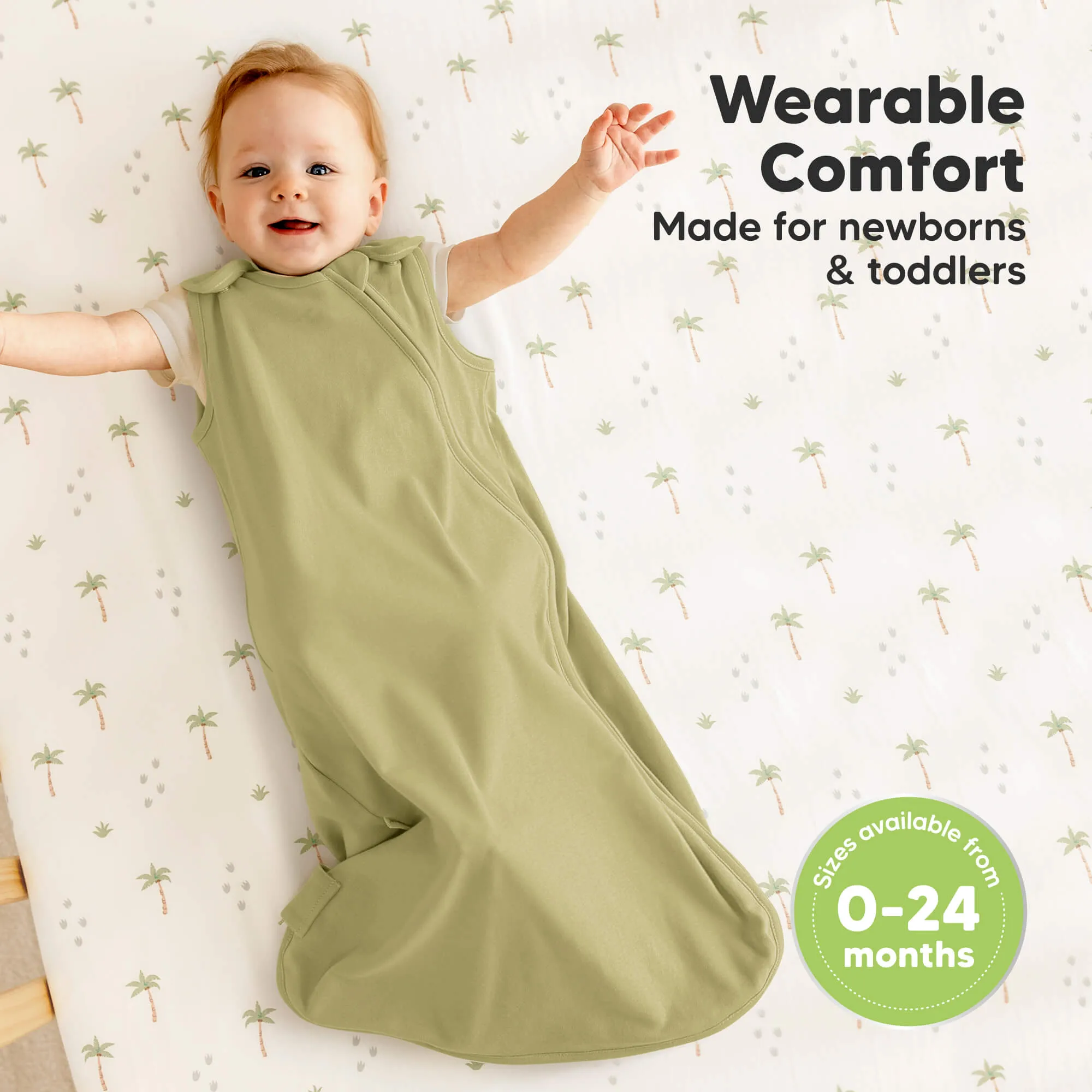 2-Pack Soothe Sleep Sacks (Avocado)