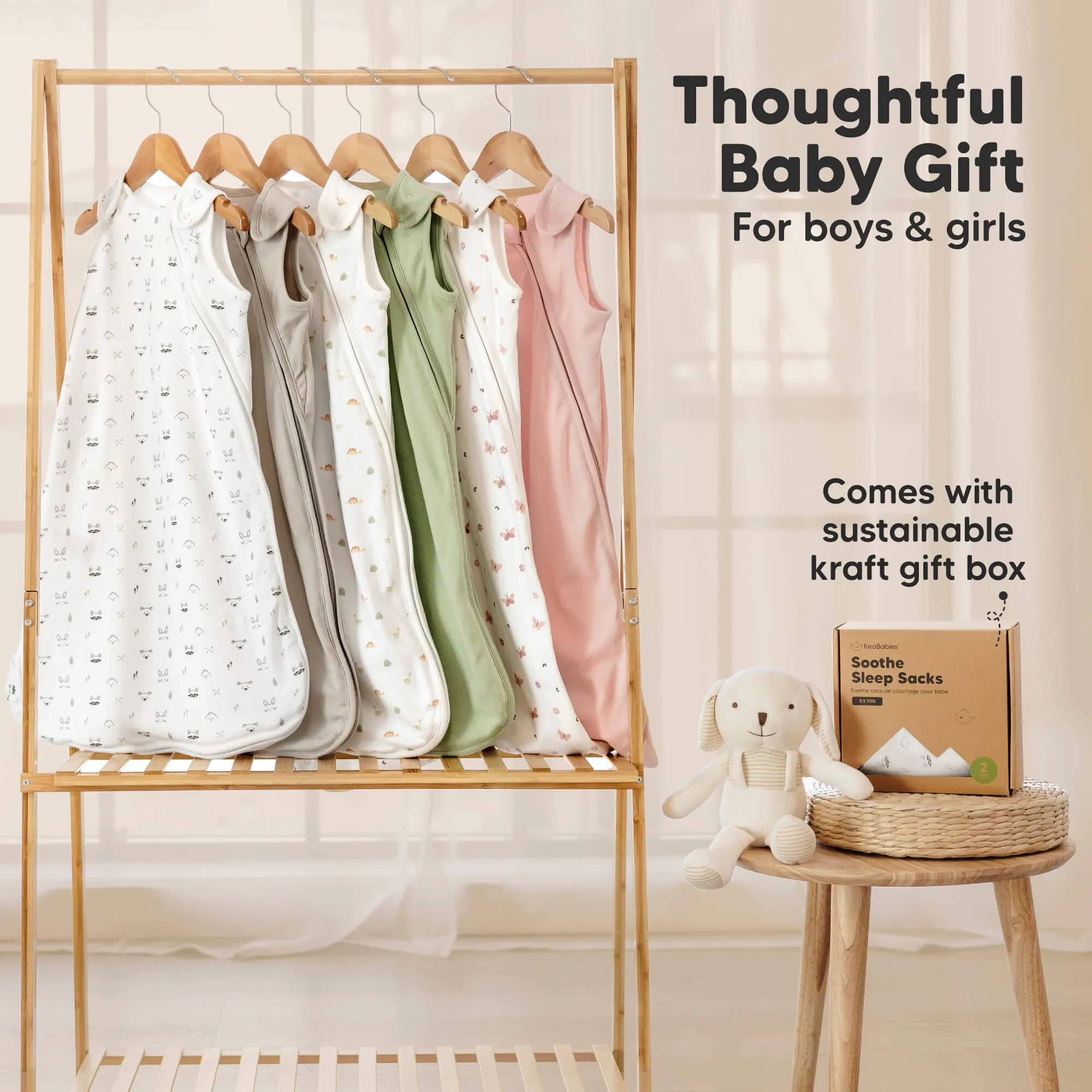 2-Pack Soothe Sleep Sacks (Butterflies)