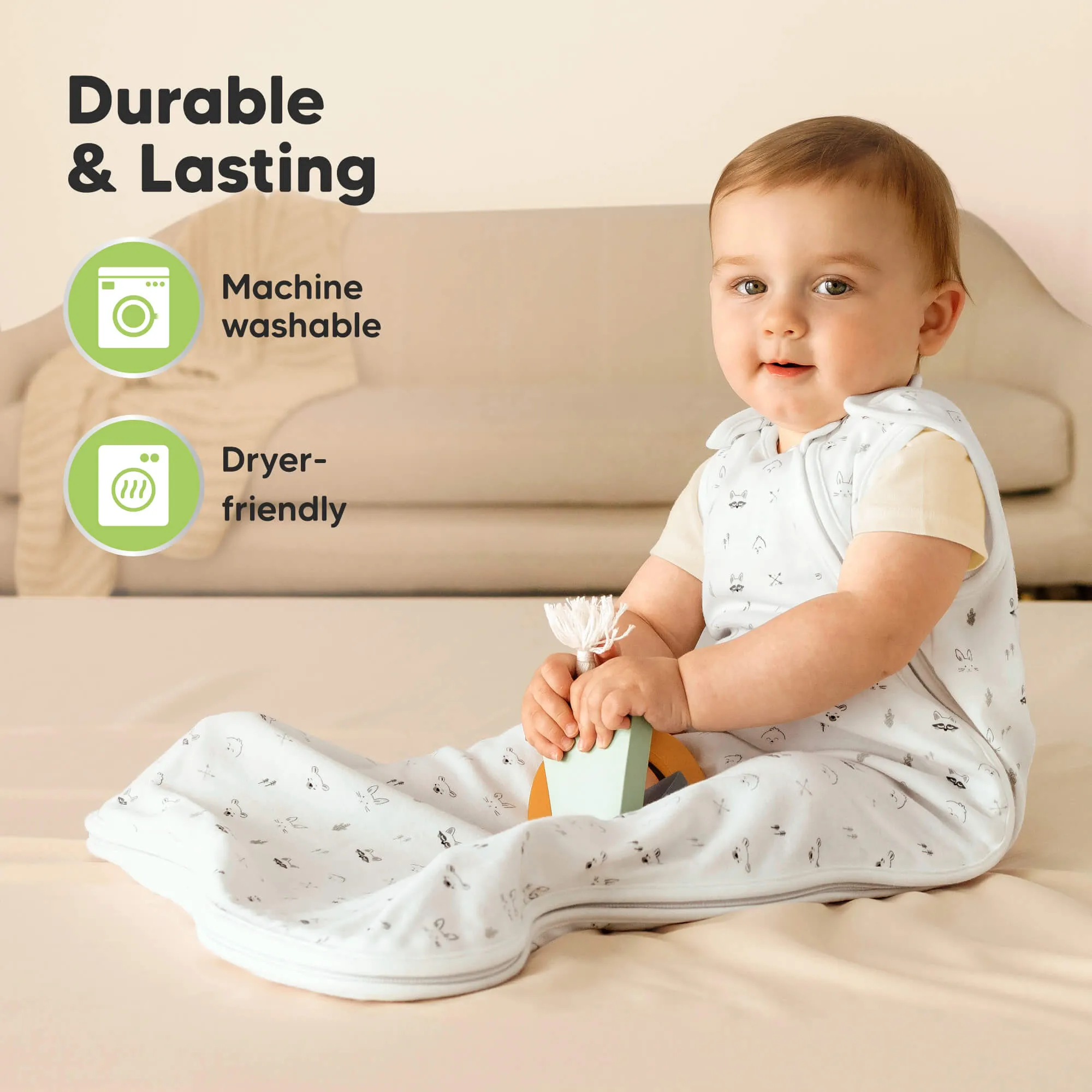 2-Pack Soothe Sleep Sacks (Glacier)