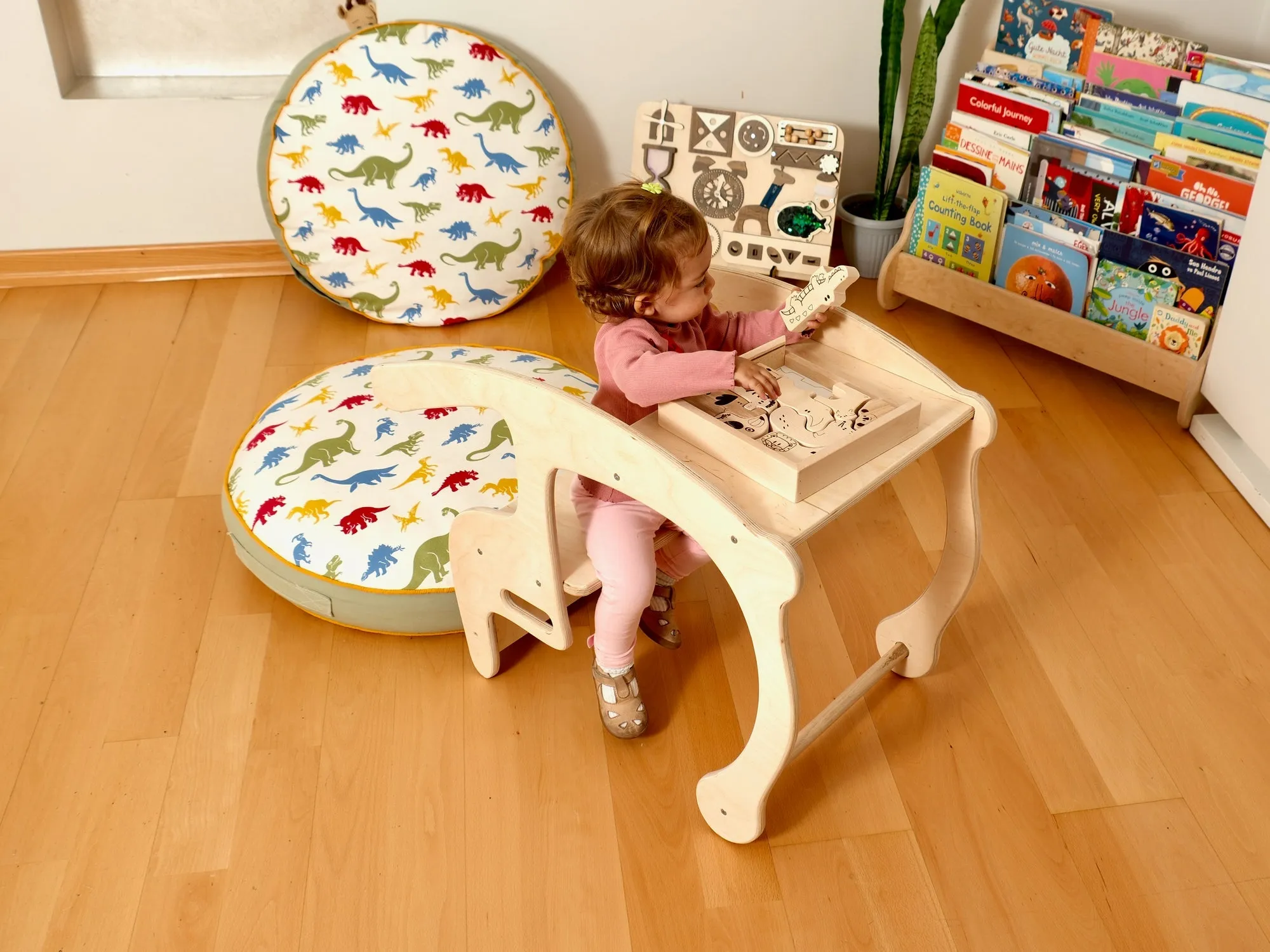 2in1 Toddler Rocking Chair and Toddler Table | Eco-Friendly Kids Furniture - Kidodido