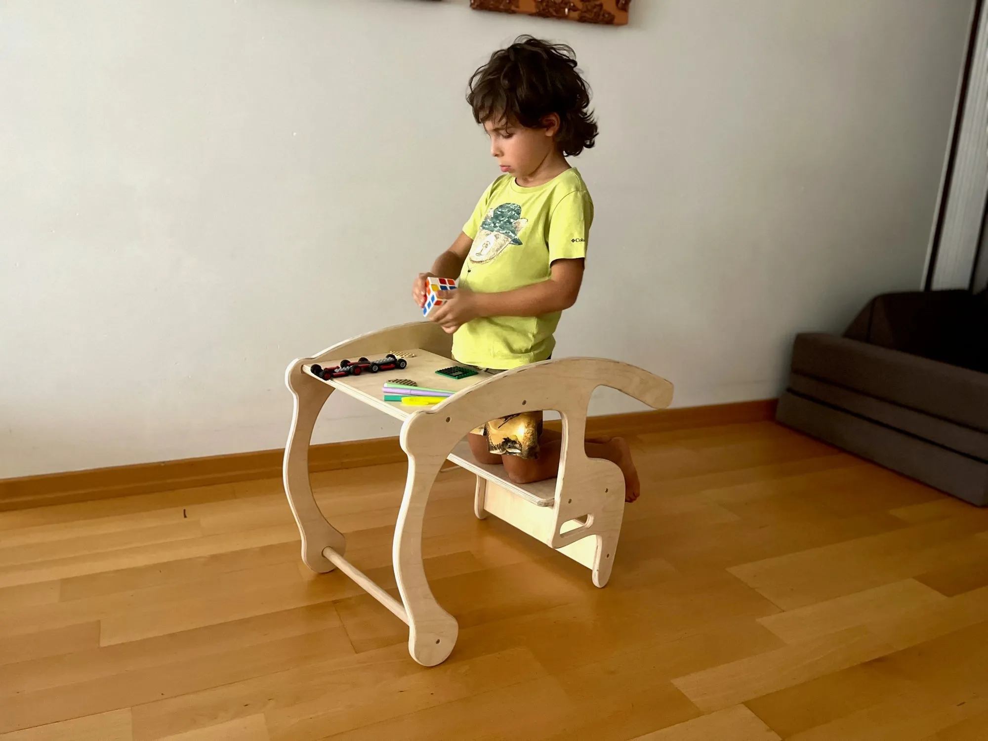 2in1 Toddler Rocking Chair and Toddler Table | Eco-Friendly Kids Furniture - Kidodido