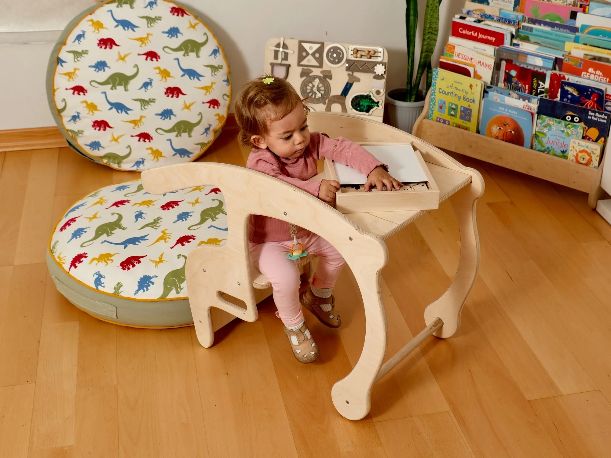 2in1 Toddler Rocking Chair and Toddler Table | Eco-Friendly Kids Furniture - Kidodido
