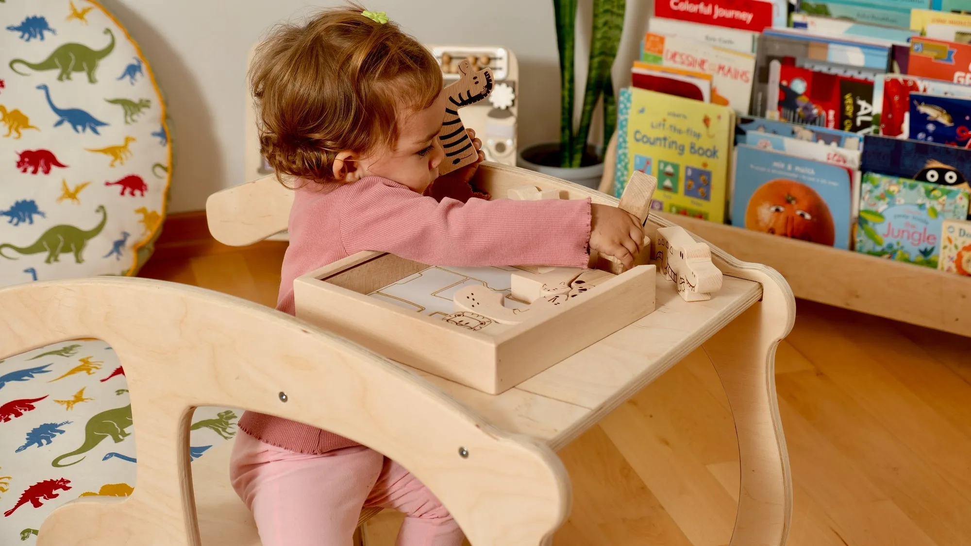 2in1 Toddler Rocking Chair and Toddler Table | Eco-Friendly Kids Furniture - Kidodido