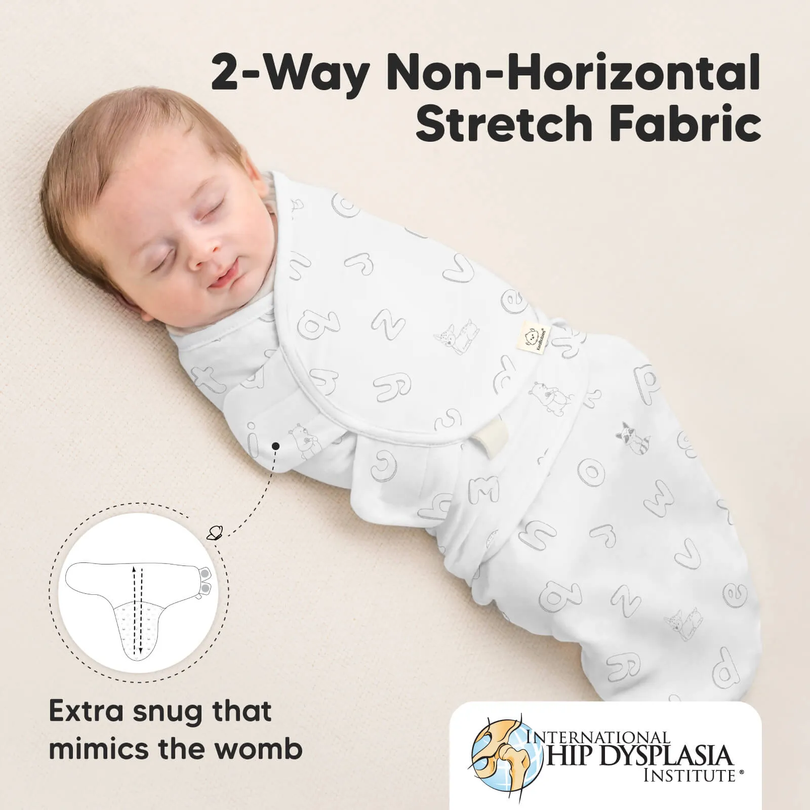3-Pack Soothe Swaddle Wraps (ABC Land Cloud)