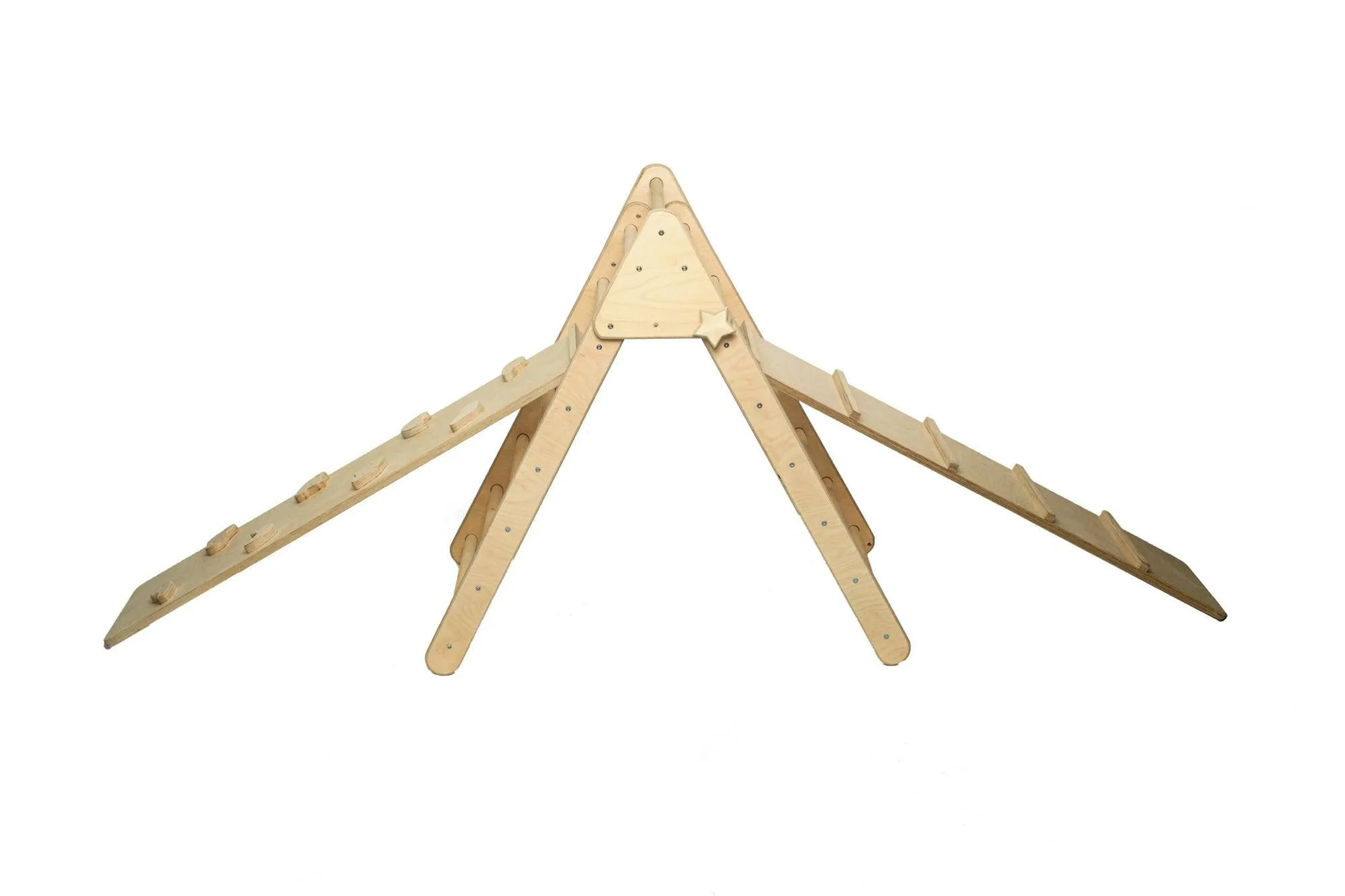 3 Size Montessori Triangle Climber Set | Indoor Playground for Kids