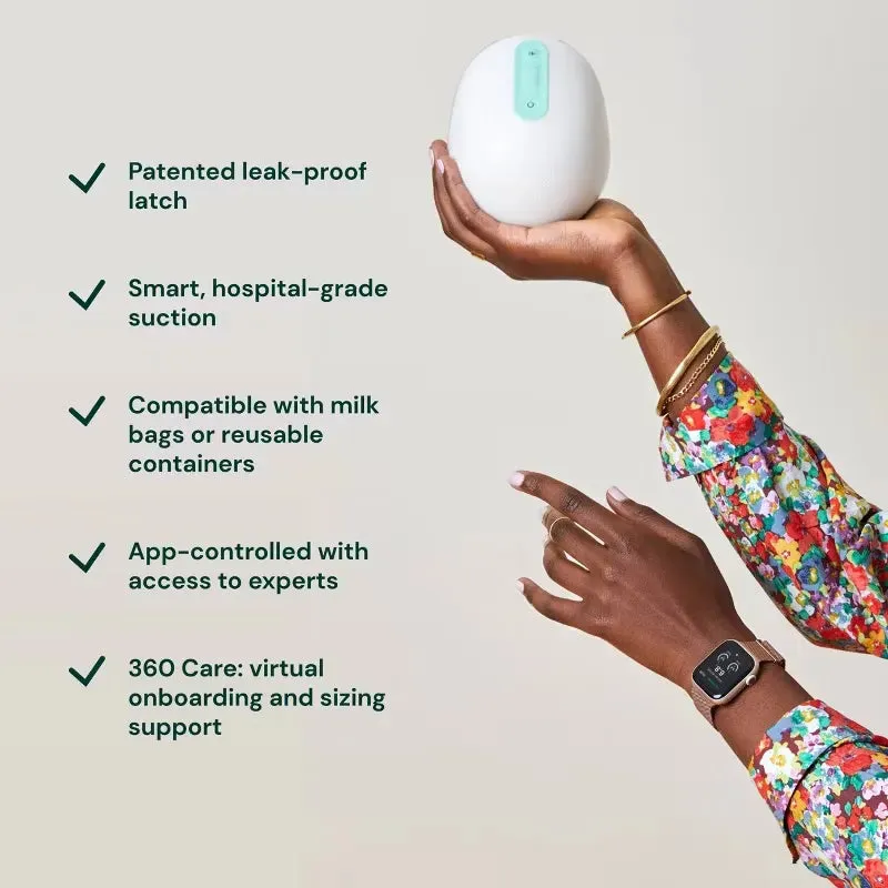 360 Wearable Electric Breast Pump Kit