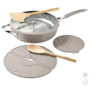 7 Piece Ceramic Nonstick All in One Plus Pan Set