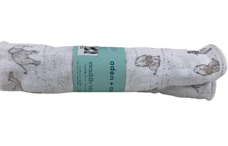 Aden   Anais Swaddle Blanket, Animal Parade