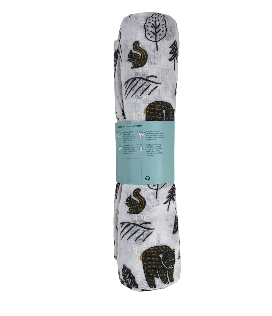 Aden   Anais Swaddle Blanket, Forest