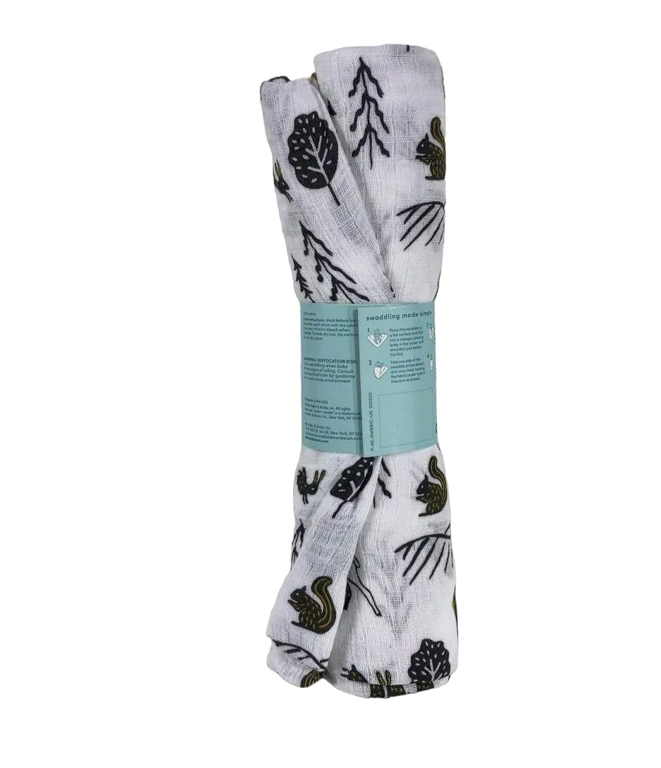 Aden   Anais Swaddle Blanket, Forest