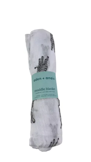 Aden   Anais Swaddle Blanket, Safari Babes Zebra