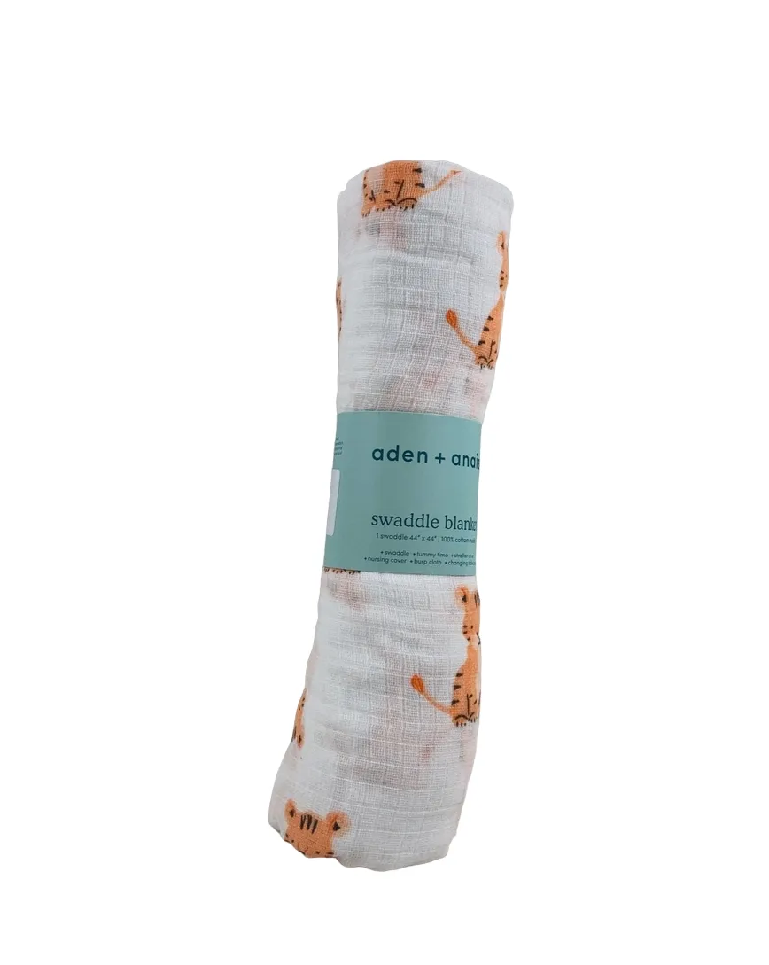 Aden   Anais Swaddle Blanket, Tiger