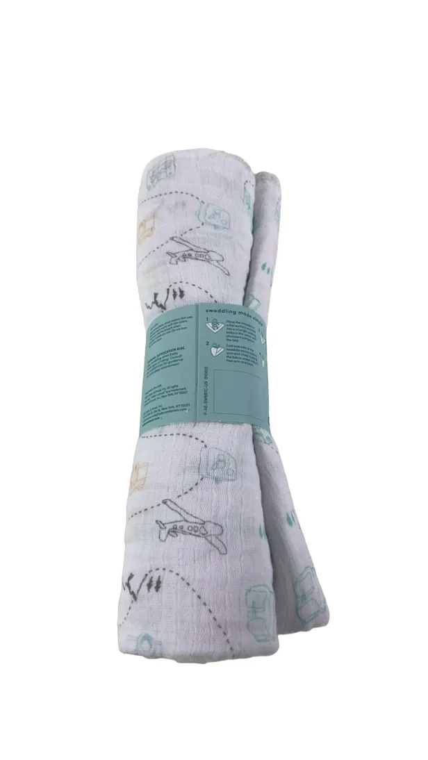 Aden   Anais Swaddle Blanket, Voyager
