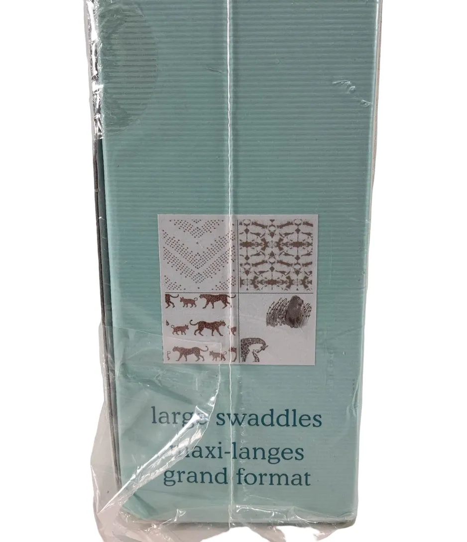 Aden   Anais Swaddle Classic Muslin 4 Pack Jungle Jam 47" x 47"