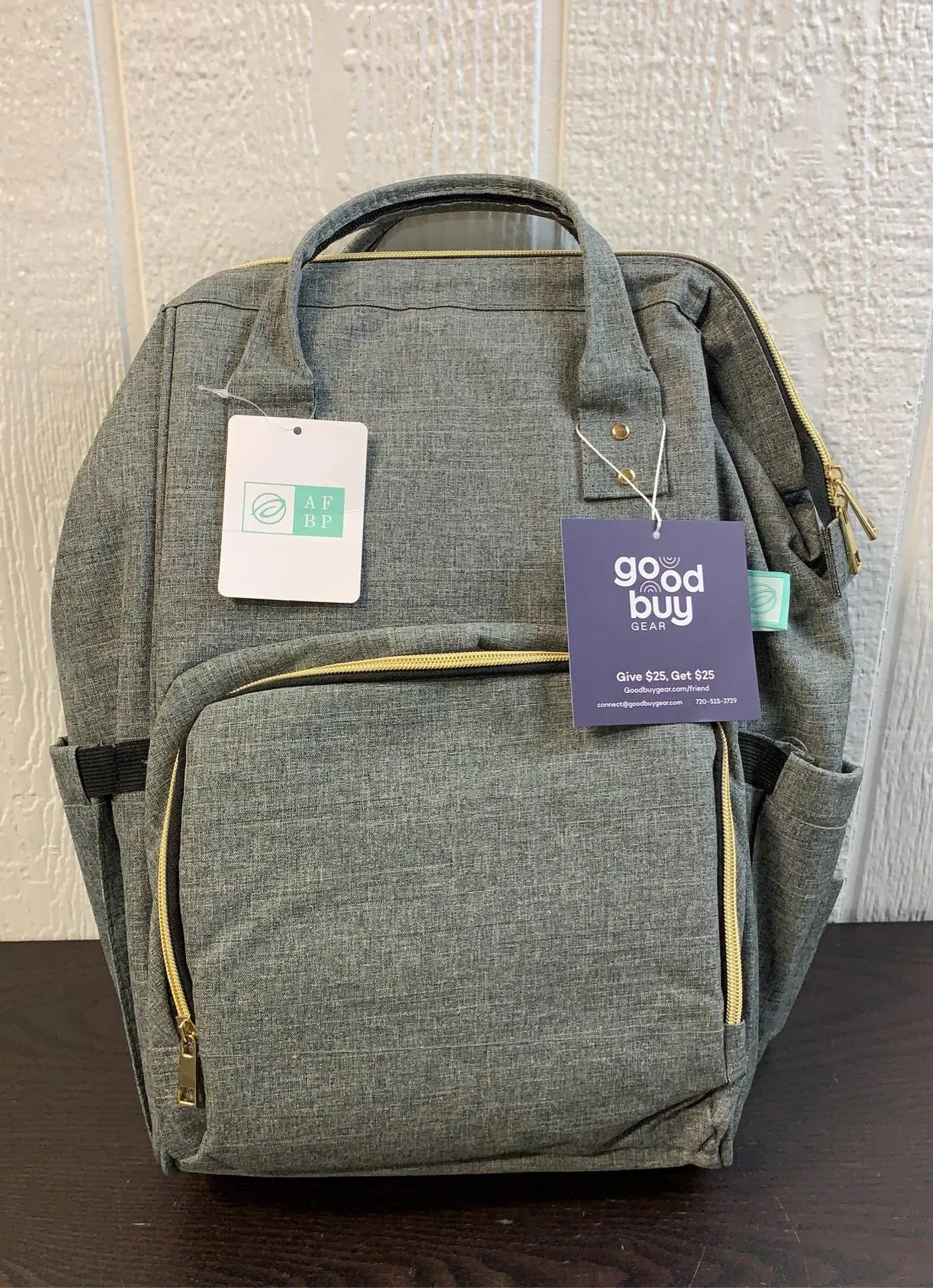 AFBP Sydney Breast Pump Backpack, Gray