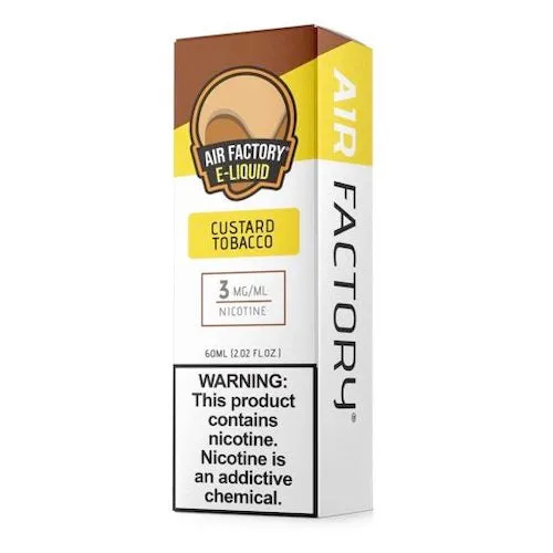 Air Factory E-Liquid - Custard Tobacco