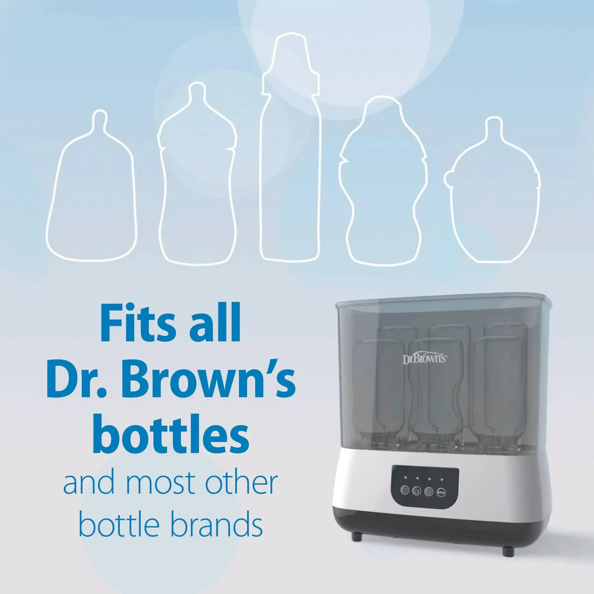 All-in-One Sterilizer & Dryer for Baby Bottles and Newborn Essentials