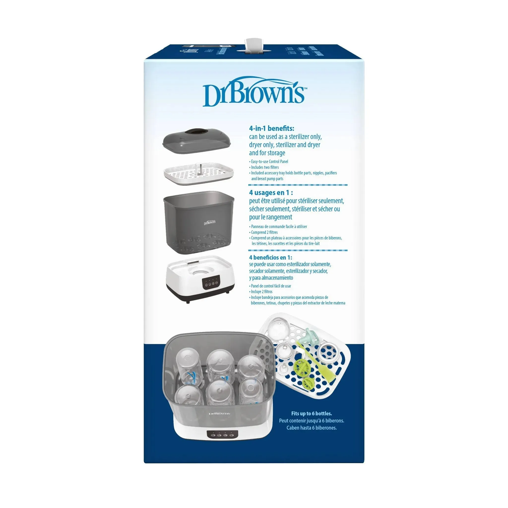 All-in-One Sterilizer & Dryer for Baby Bottles and Newborn Essentials