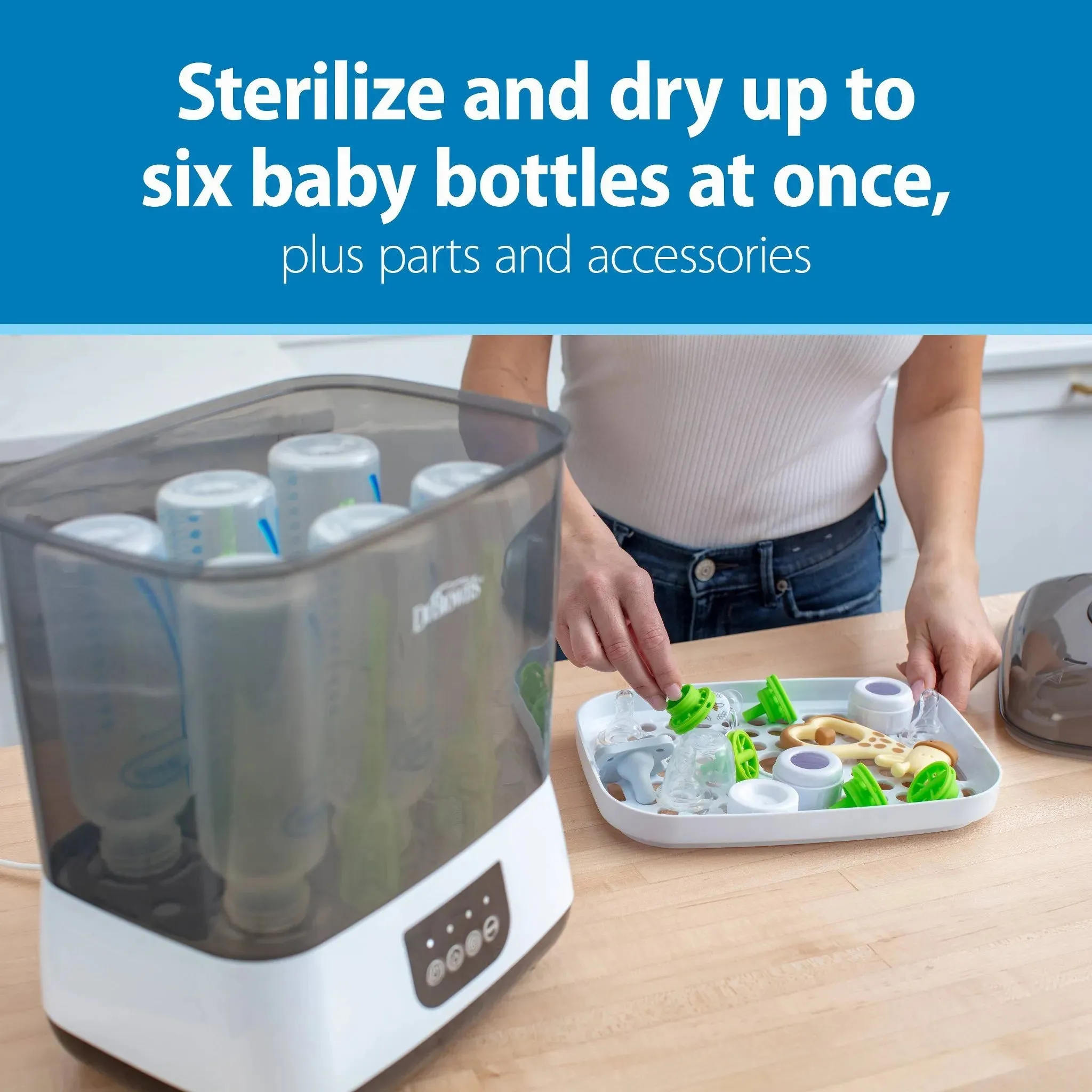 All-in-One Sterilizer & Dryer for Baby Bottles and Newborn Essentials