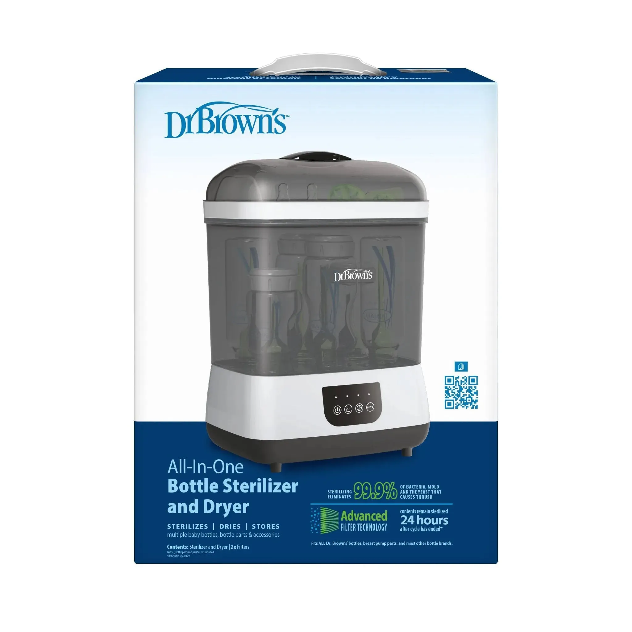 All-in-One Sterilizer & Dryer for Baby Bottles and Newborn Essentials