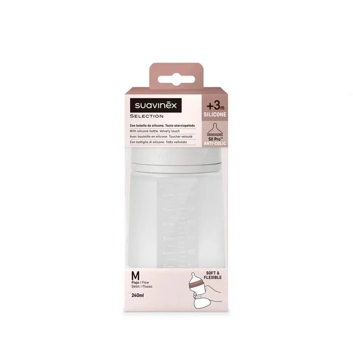 All Silicone Bottle 240ml VARIOUS COLOURS