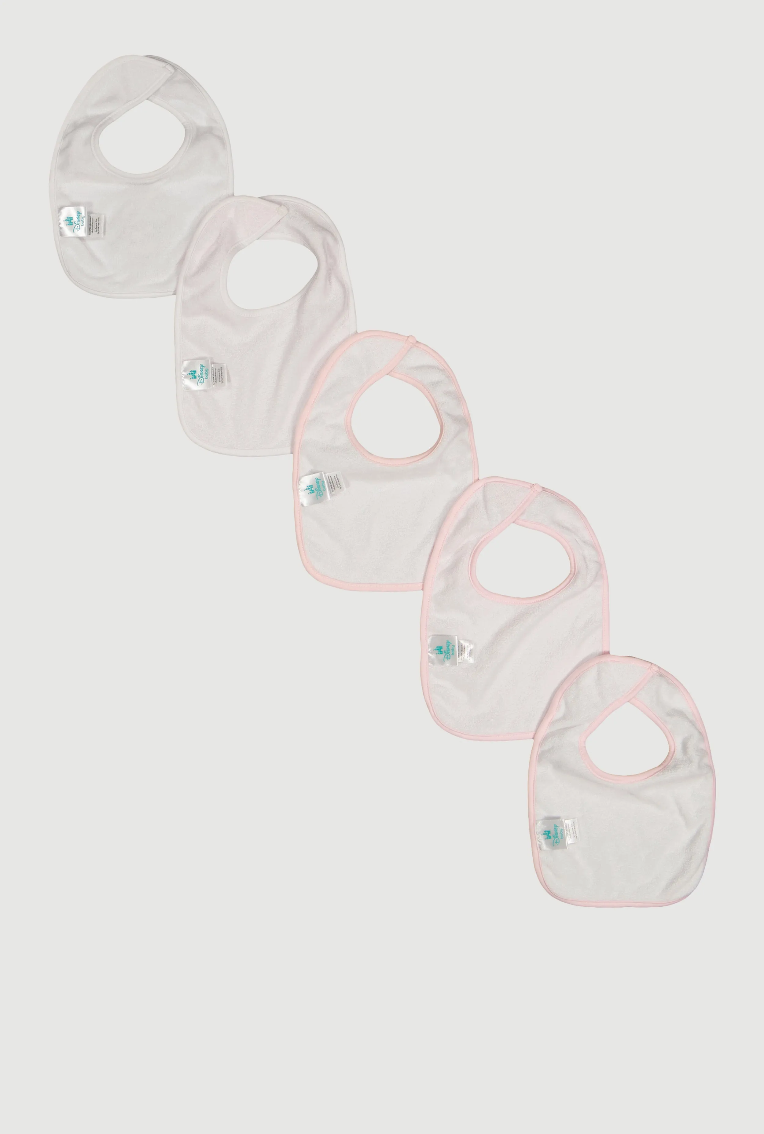 Baby Girls Minnie Mouse Bibs 5 Pack