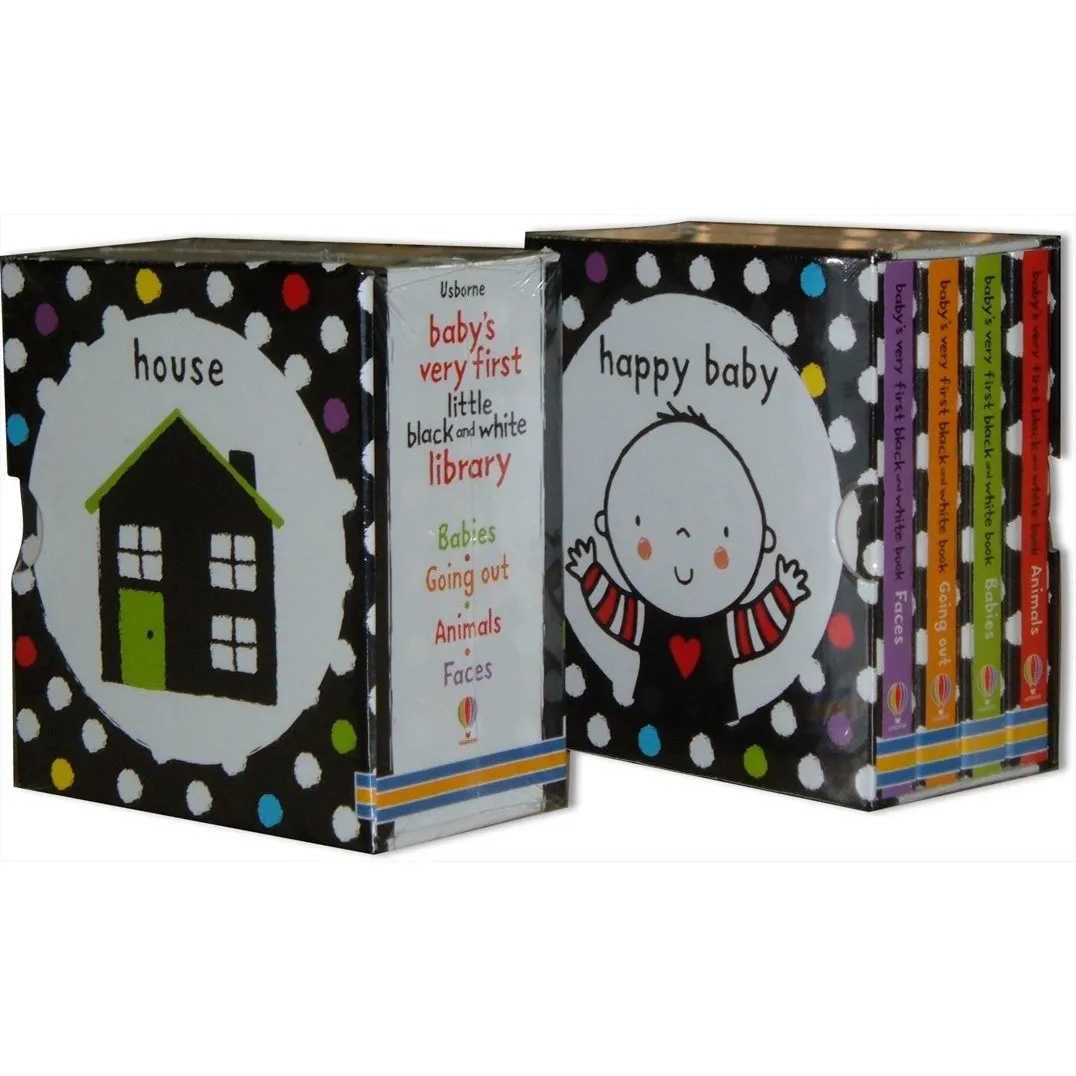 Baby's Very First Black & White Little Library (Hardback)