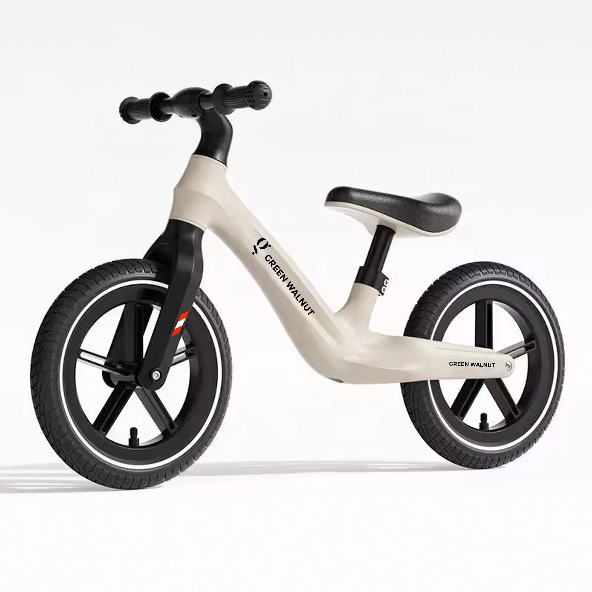 Balance Bike  | 12" Sports Bike | No Pedal Balance Bike (Beige)