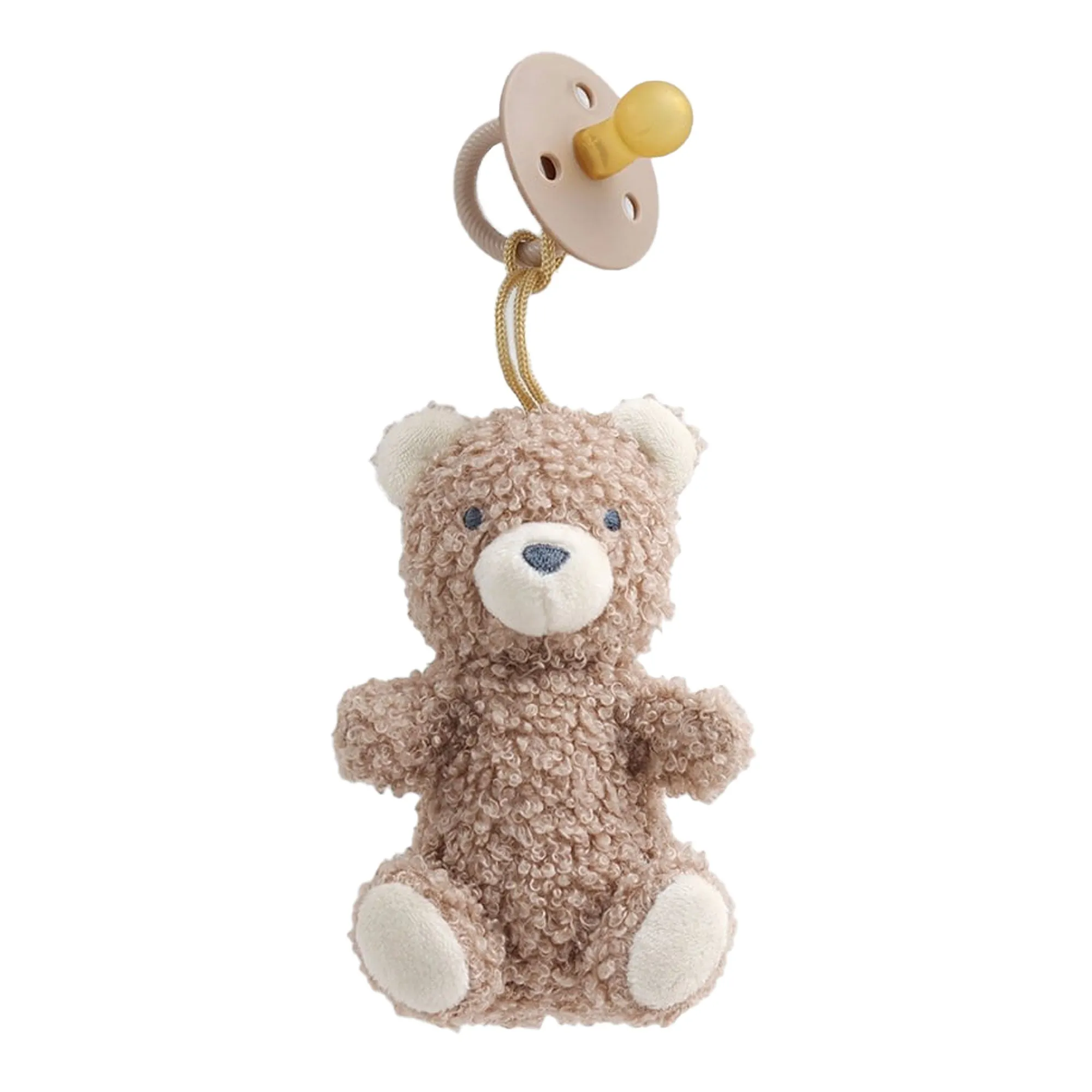 Bitzy Pal Natural Rubber Pacifier and Lovey