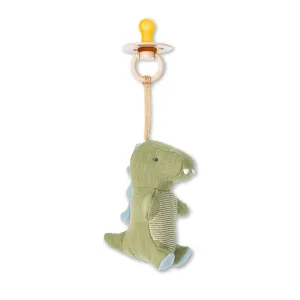 Bitzy Pal Natural Rubber Pacifier and Lovey