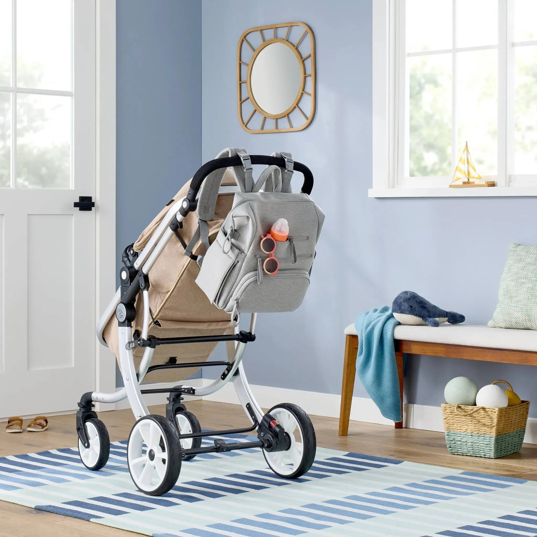 Boxy Diaper Backpack - Gray - ™