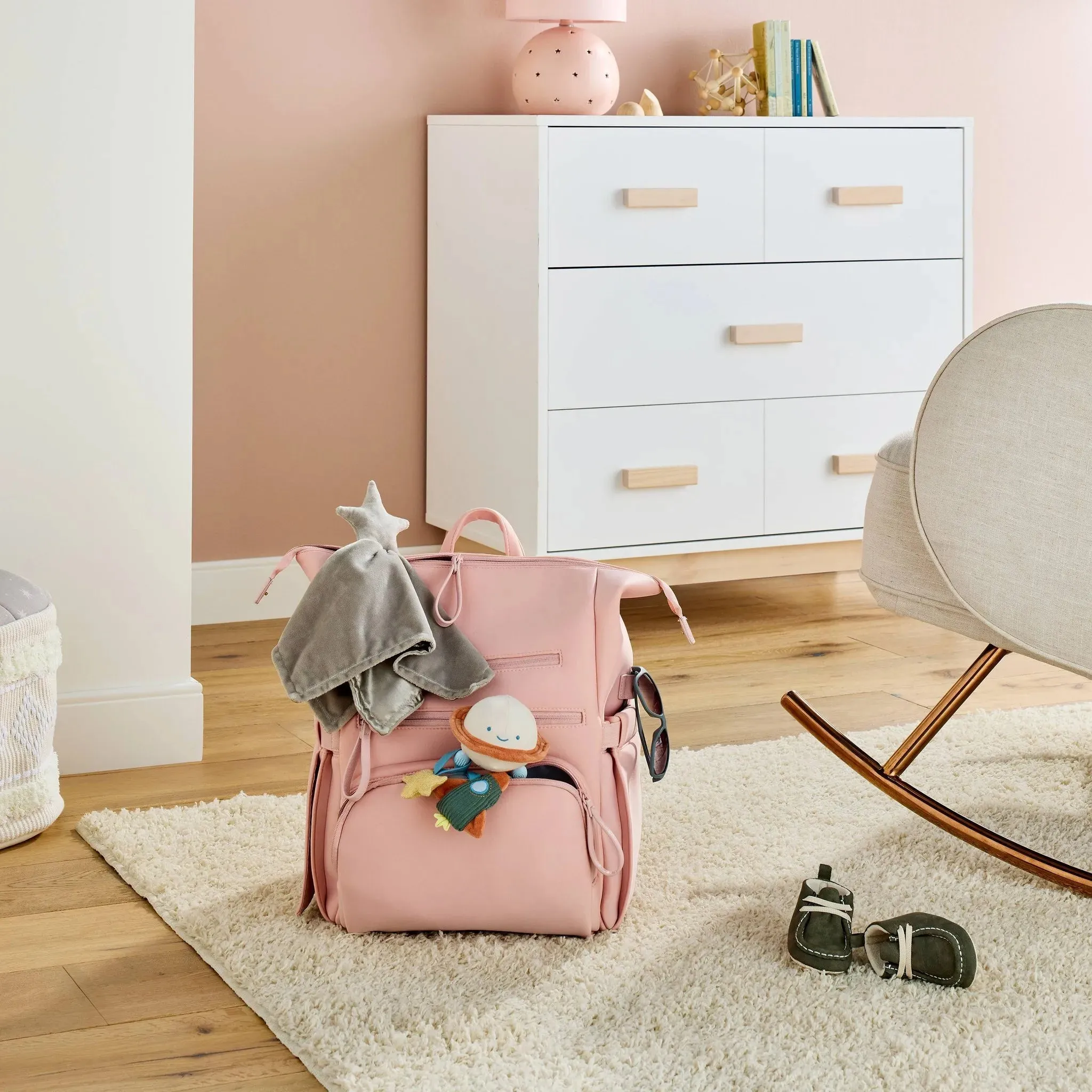 Boxy Diaper Backpack - Pink - ™