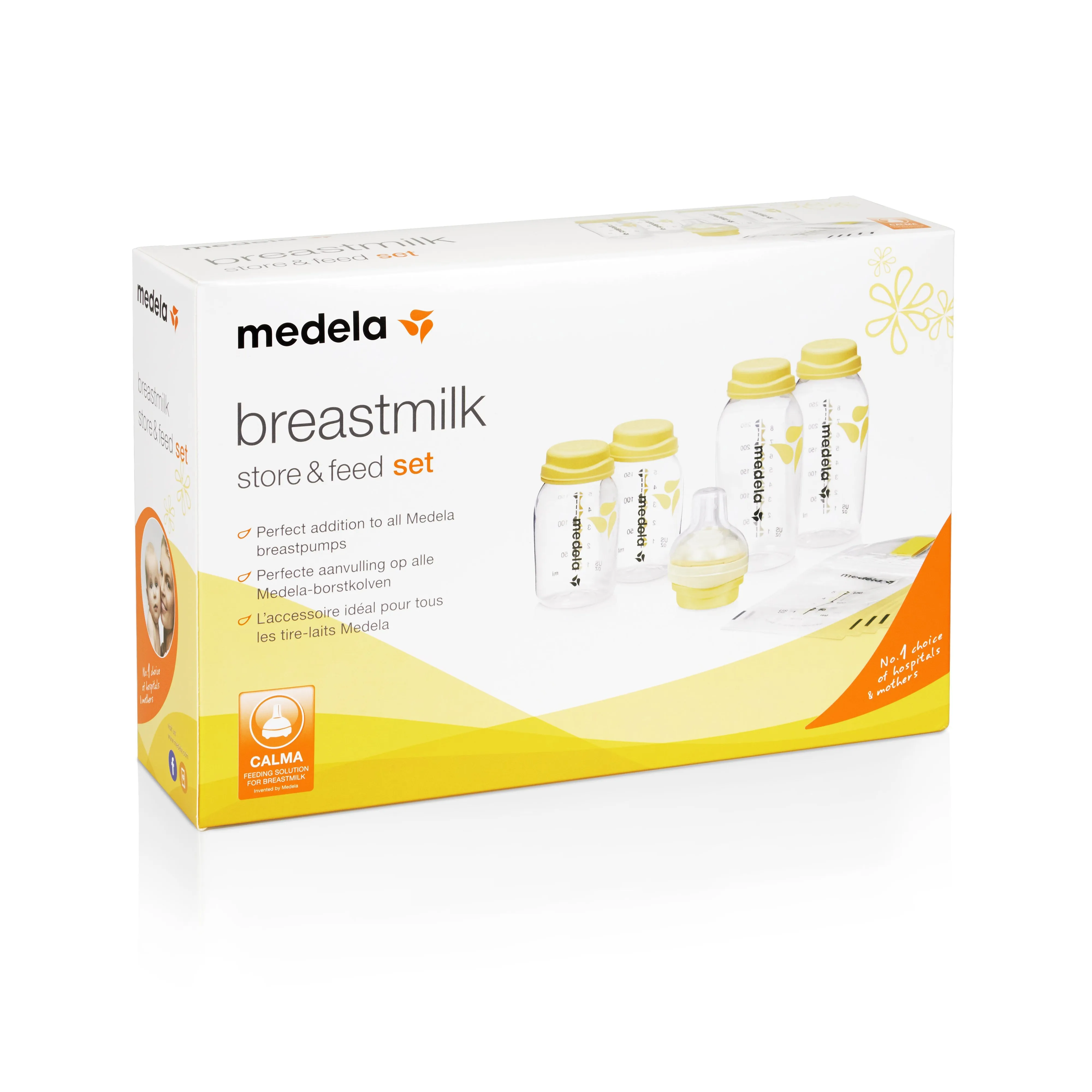 Breastmilk Store and Feed Set