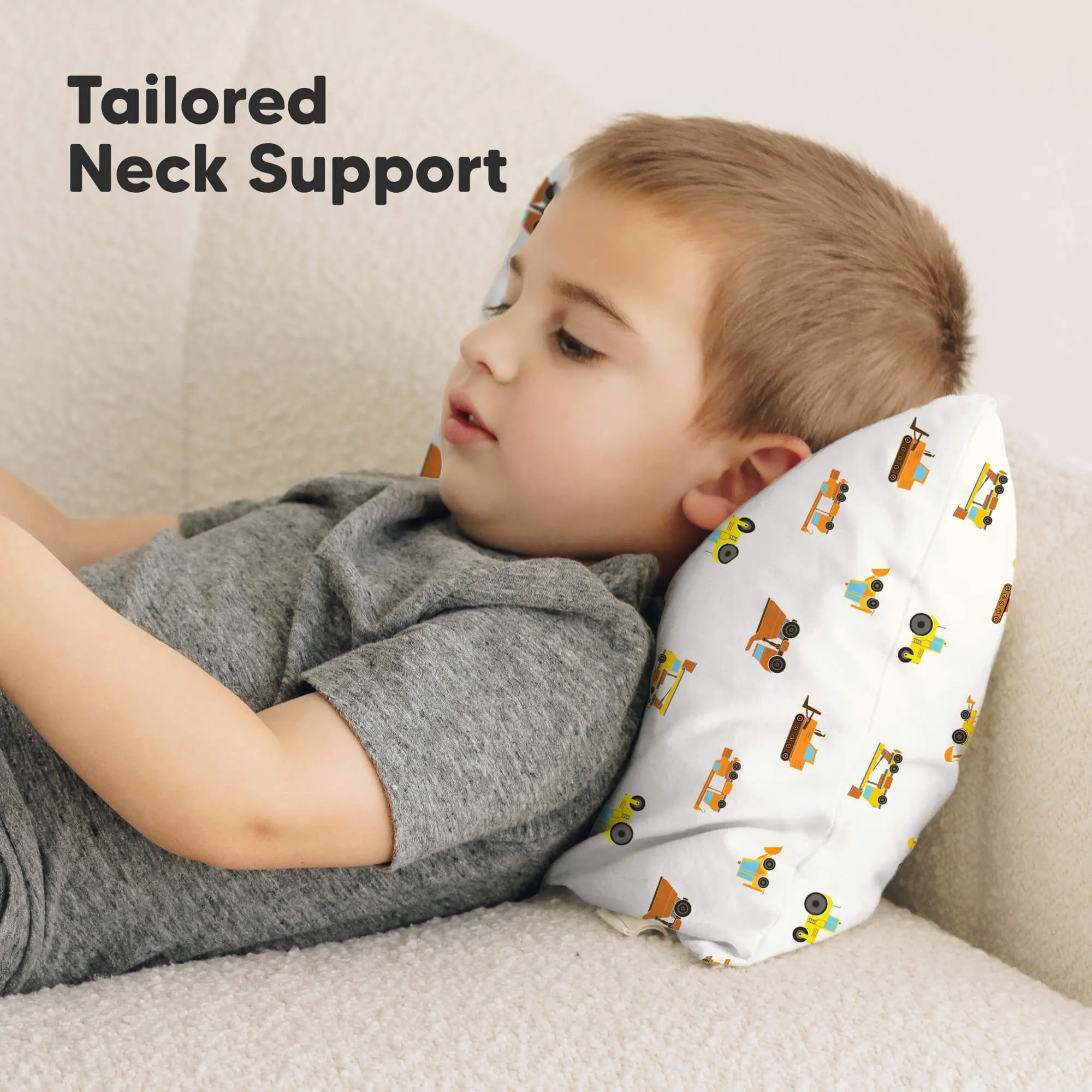 Buddy Toddler Pillow (Construction)