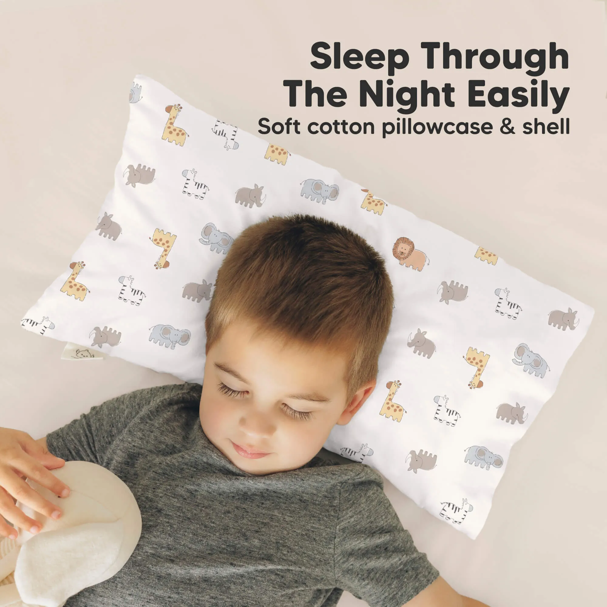 Buddy Toddler Pillow (Construction)