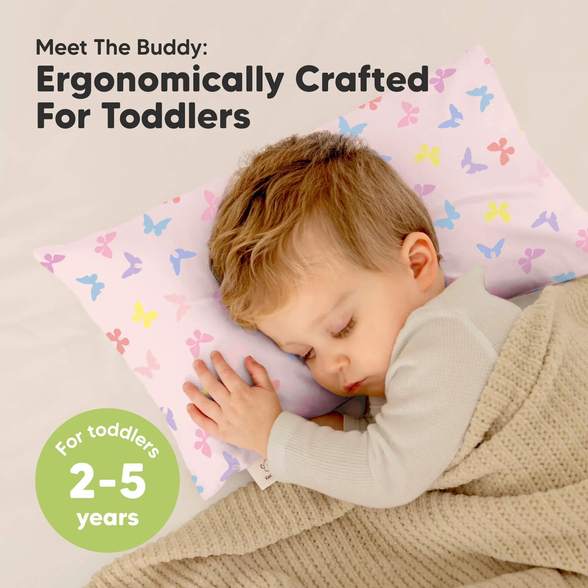 Buddy Toddler Pillow (Flutter)