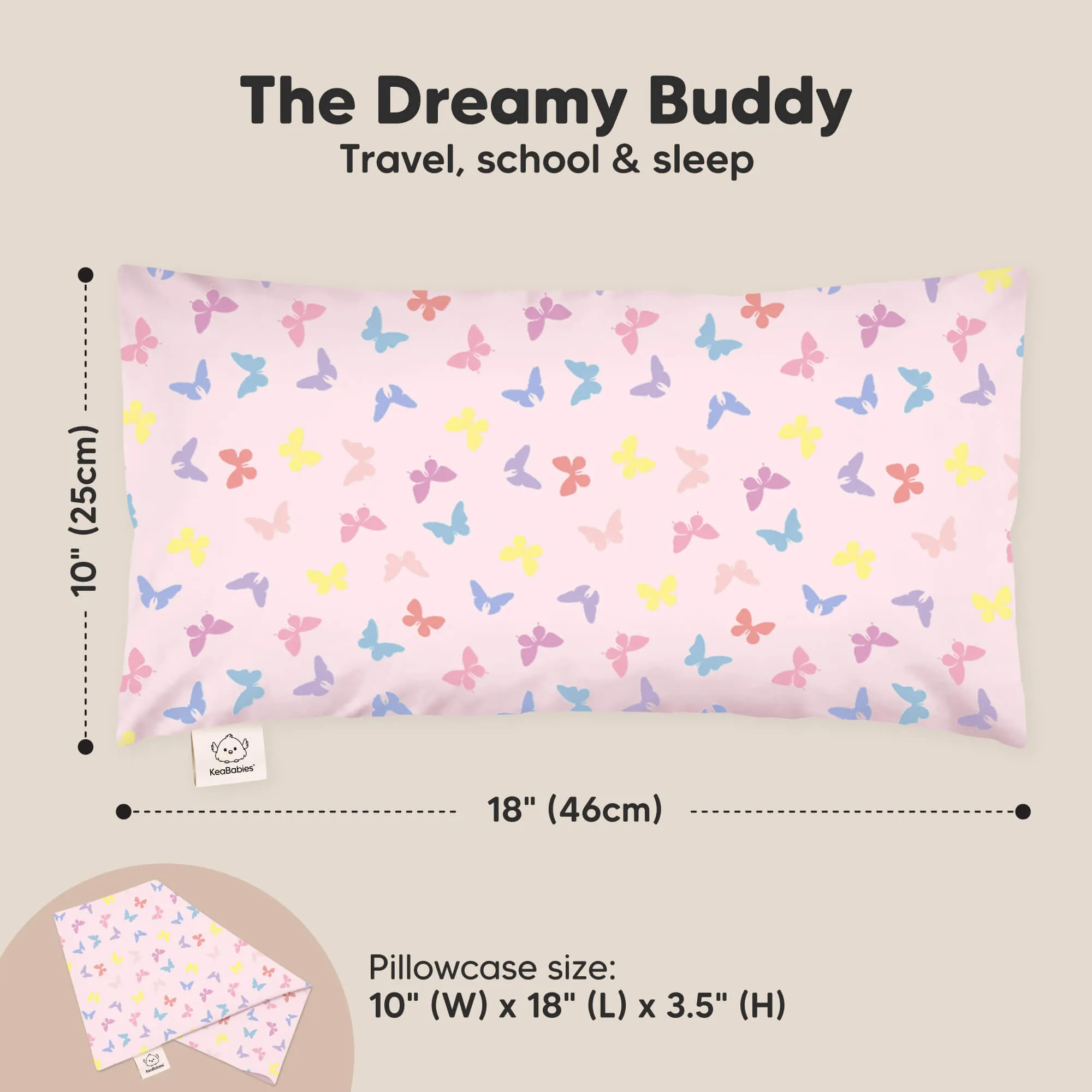 Buddy Toddler Pillow (Flutter)