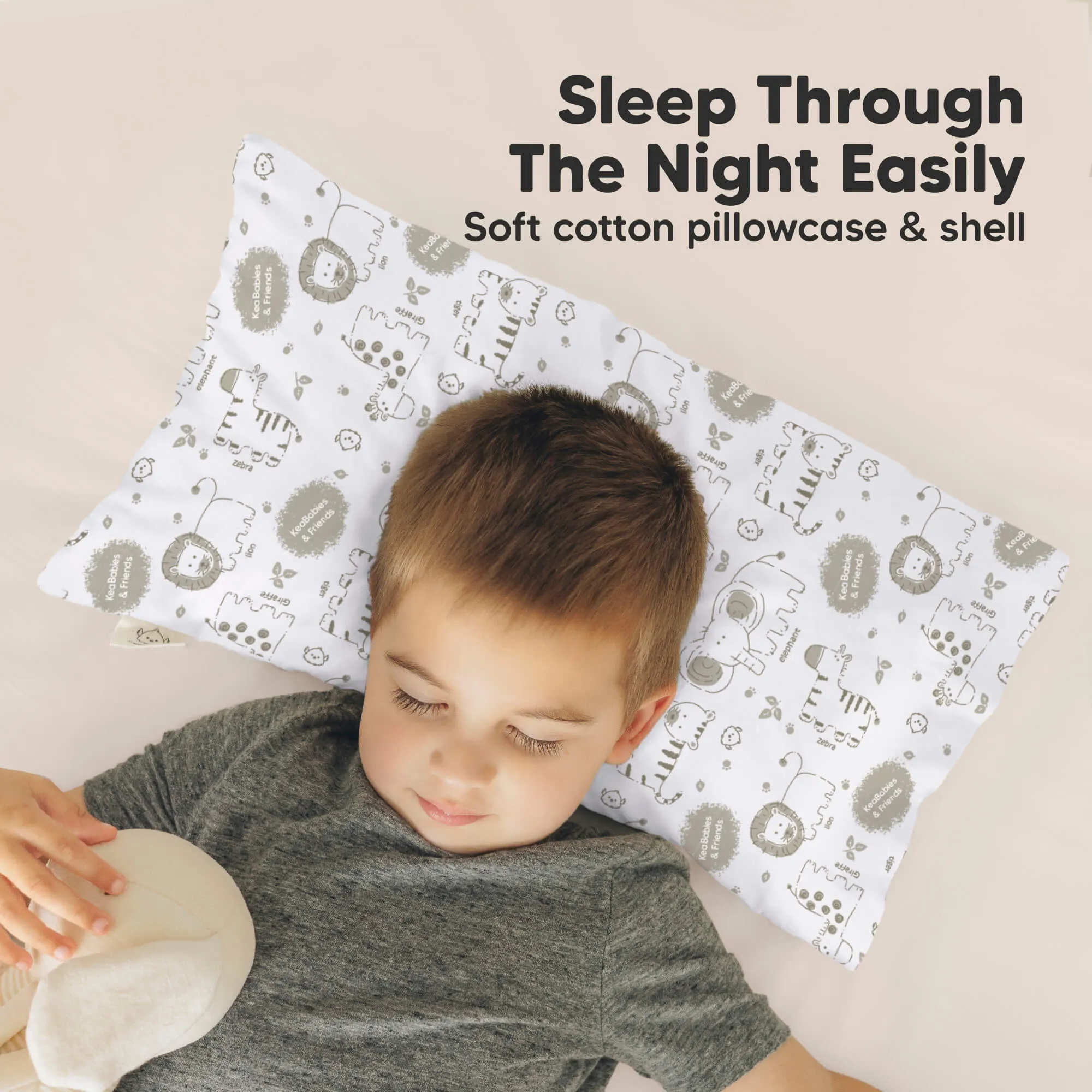 Buddy Toddler Pillow (Jolly Rainbow)