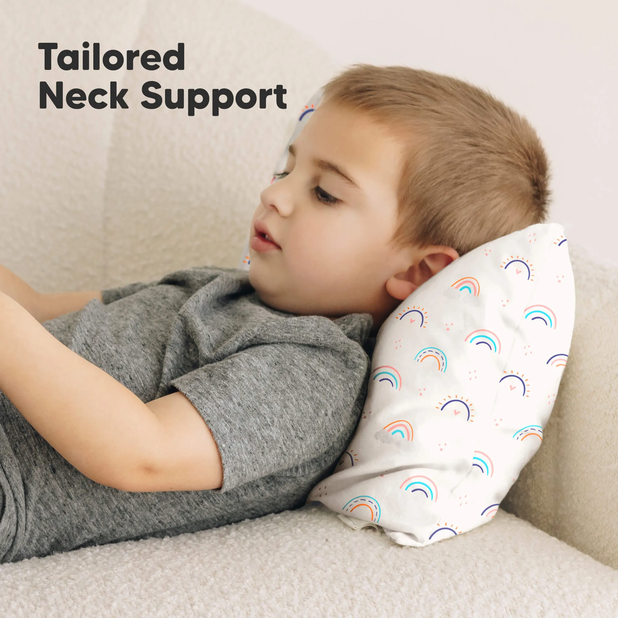 Buddy Toddler Pillow (Jolly Rainbow)