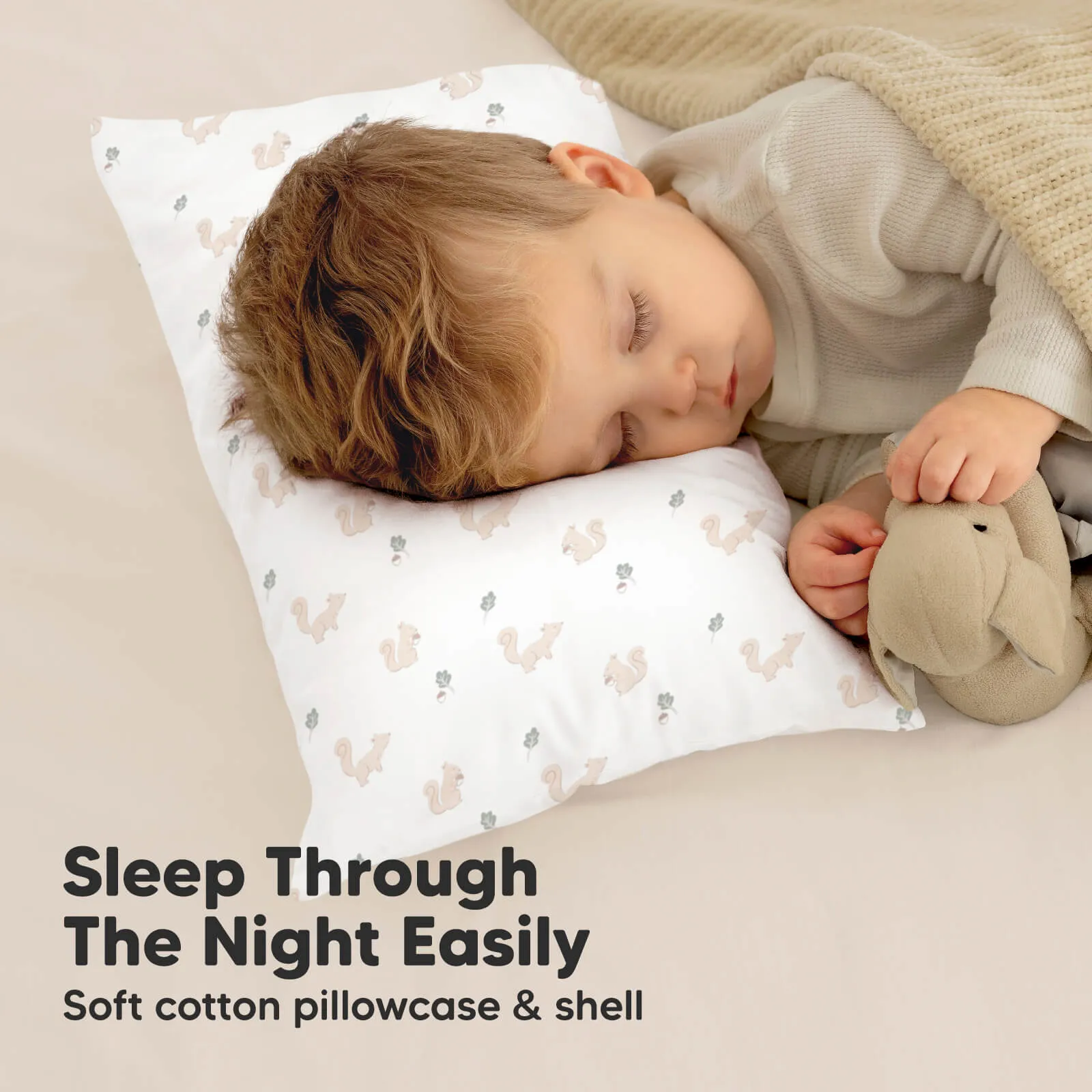 Buddy Toddler Pillow (Nibbles)