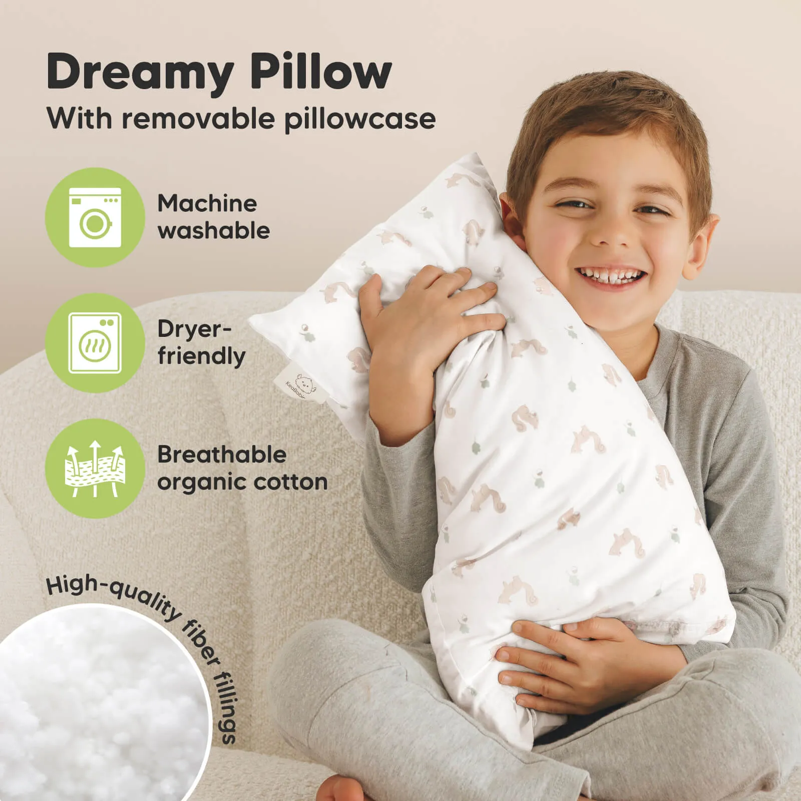 Buddy Toddler Pillow (Nibbles)