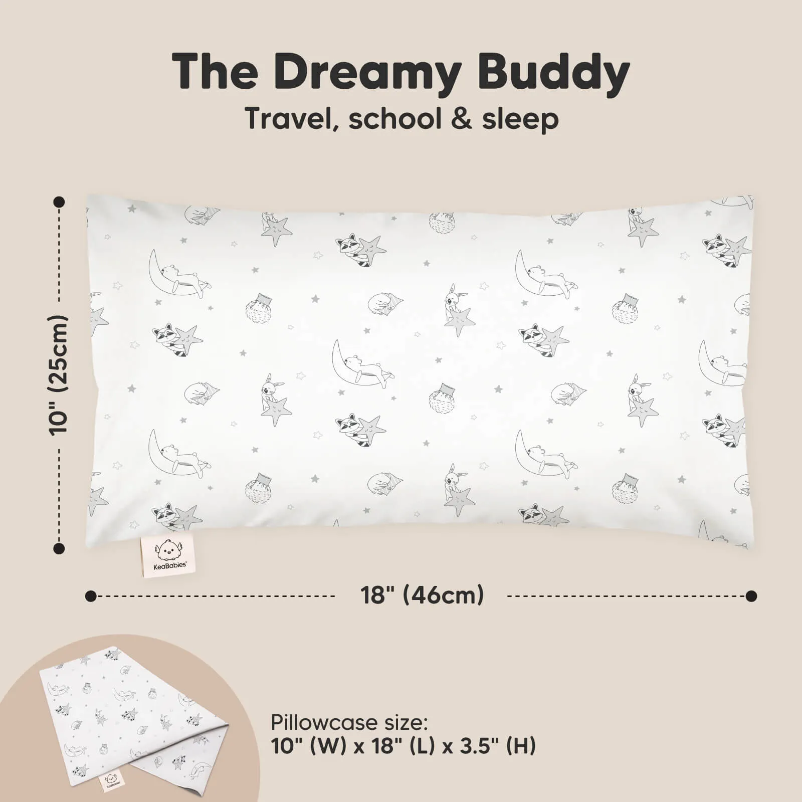 Buddy Toddler Pillow