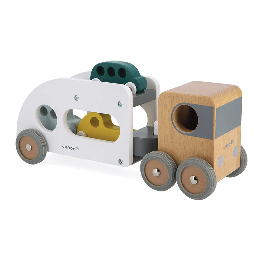 Car Carrier with Vehicles