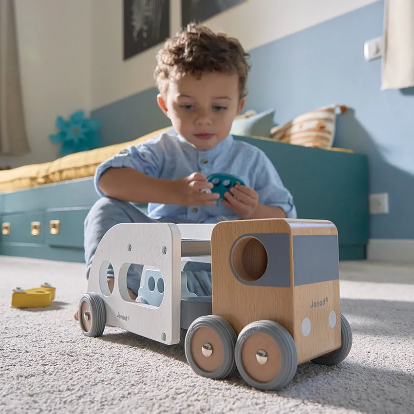 Car Carrier with Vehicles