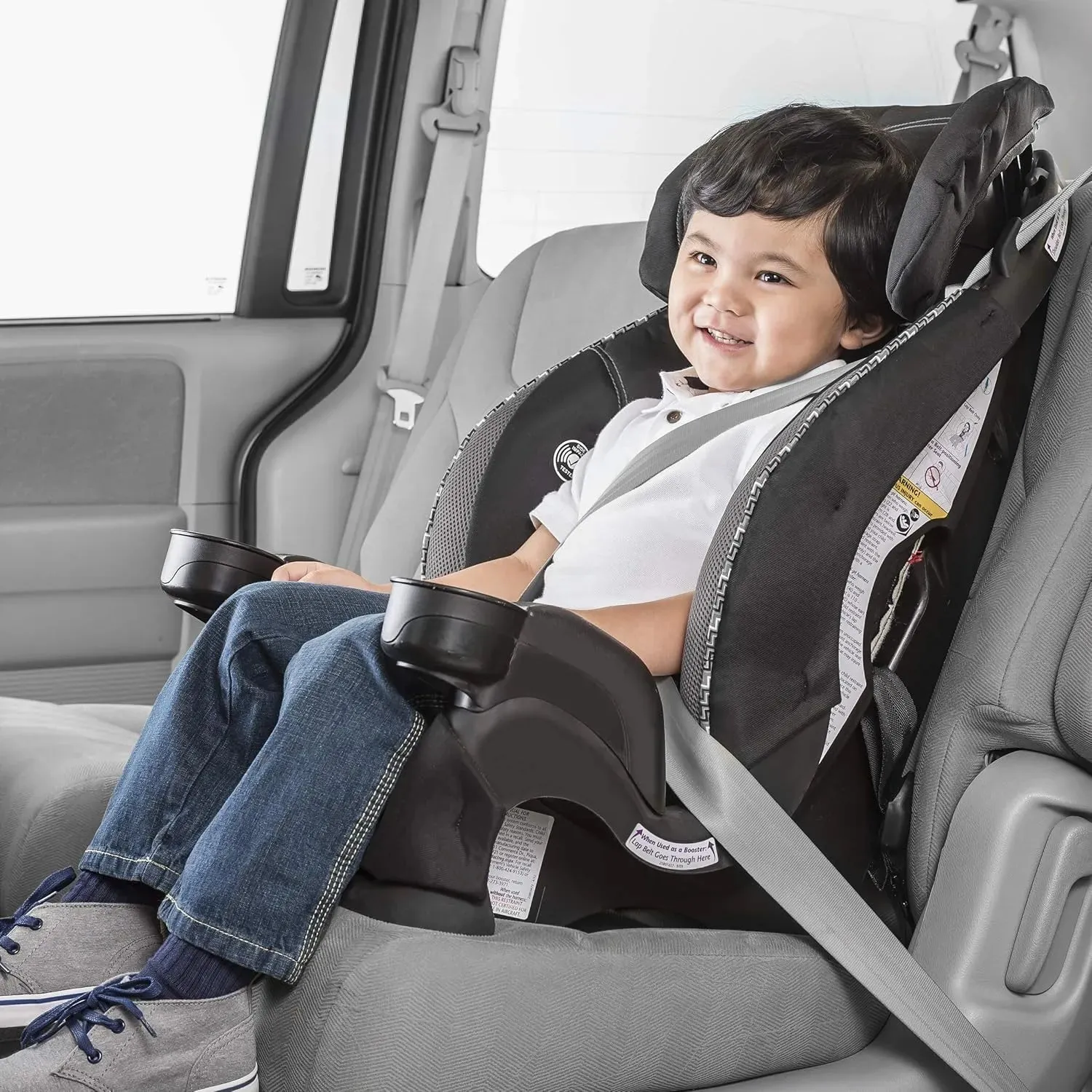 Chase Lx Harnessed Booster Car Seat - Teal
