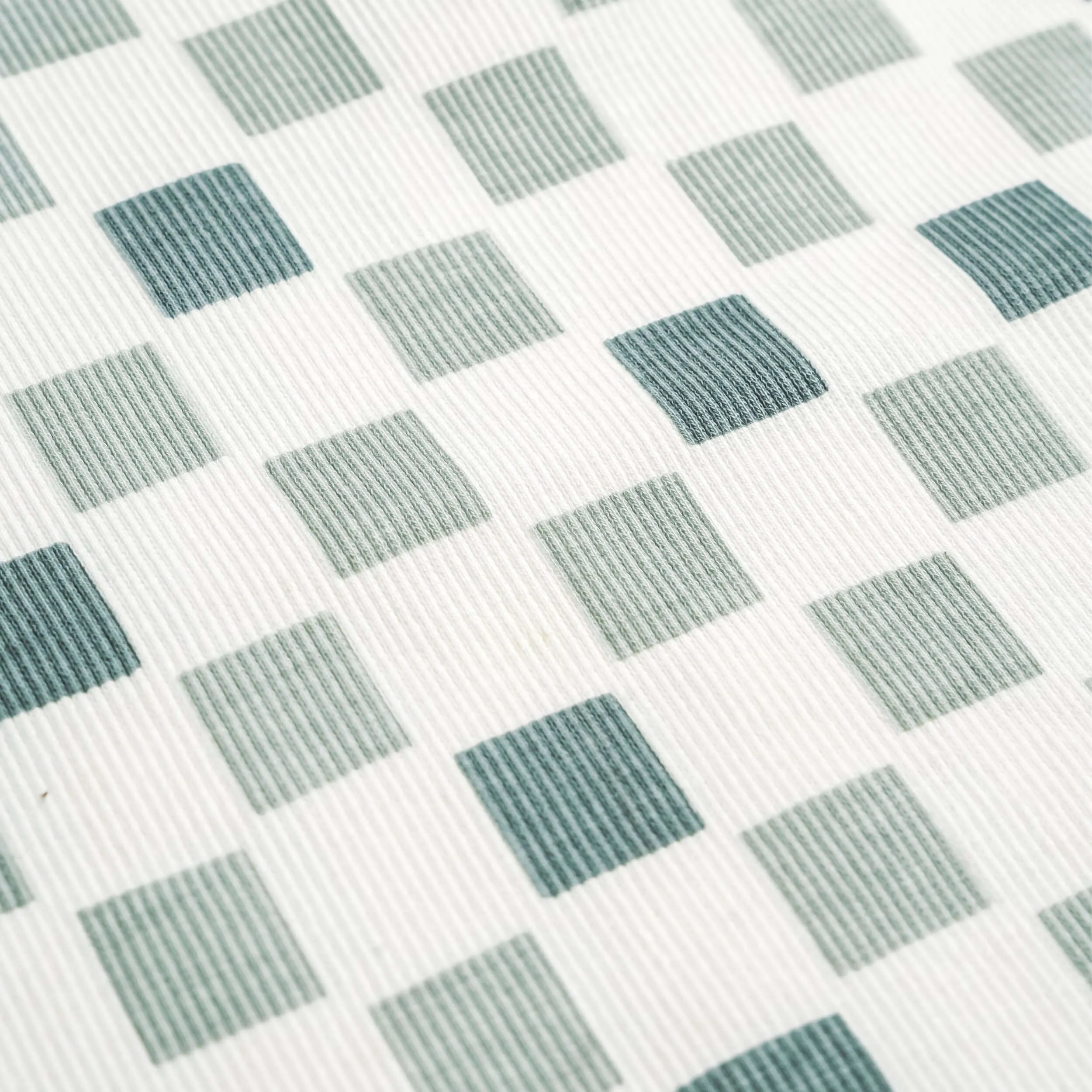 Chequered | Organic Swaddle Blanket & Hat Set